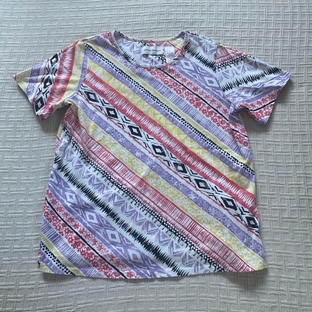 Alfred Dunner vintage bejeweled top.